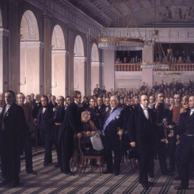 Denish parlement in 1860