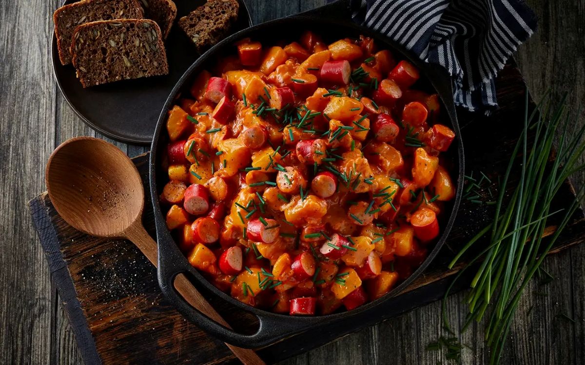 Swedish sausage stew