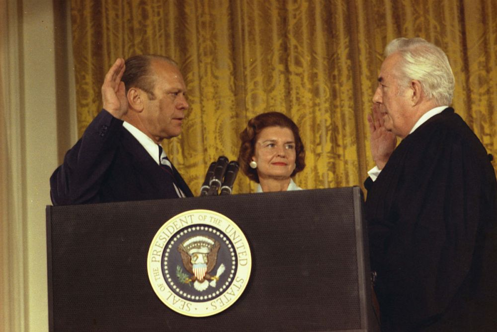 Swearing in Ceremony of Gerald R. Ford