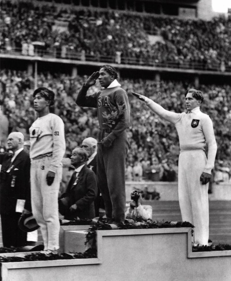 Jesse Owens -Olypics 1936