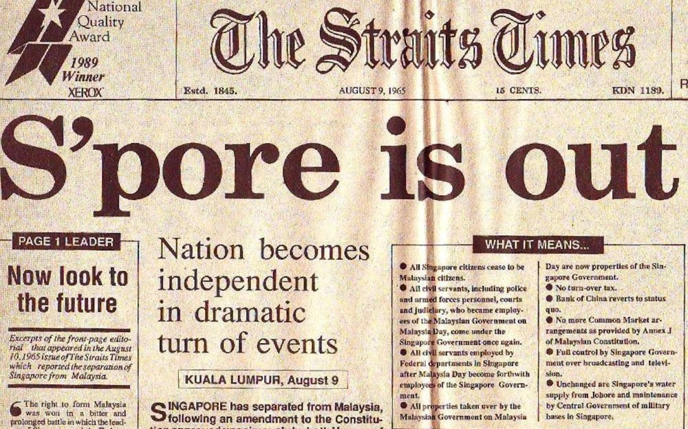 Singapore independent 9 august