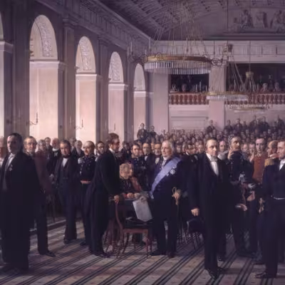 Denish parlement in 1860