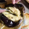 extracting aurbagine meat 